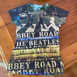 Beatles Abbey Road Full Graphic Tee Size Medium